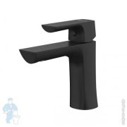 Смеситель для раковины Lemark URSUS LM7206BL донный клапан Click/Clack, черный