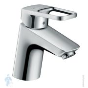 Смеситель Hansgrohe Logis Loop 71150000 для умывальника, рукоятка в форме петли, хром