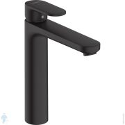 Смеситель для раковины Hansgrohe Vernis Blend 71552670 однорычажный, излив 190мм, д/к, матов.черный