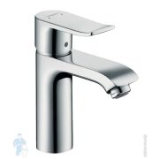Смеситель Hansgrohe Metris 31084000 для умывальника с фиксированным изливом, без донного клапана