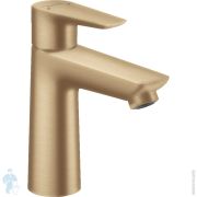 Смеситель Hansgrohe Talis E 71710140 для раковины с донным клапаном, 110мм, шлифов бронза