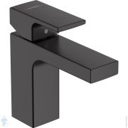 Смеситель для умывальника Hansgrohe Vernis Shape 71569670 однорычажный, фикс. излив, черный матовый