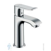 Смеситель Hansgrohe Metris 31088000 для умывальника с фиксированным изливом, донным клапаном, хром
