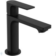 Смеситель для раковины Hansgrohe Rebris E 72557670 однозахват., дон. клапан, излив 109мм, мат.черный