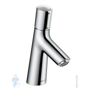 Смеситель Hansgrohe Talis Select S 72040000 для раковины со сливным гарнитуром, однорычажный, хром