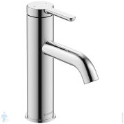 Смеситель Duravit C.1 для раковины однозахватный без донного клапана, излив 113мм, хром C11020002010