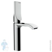 Смеситель для раковины Fantini Icona Deco 5395R107 двухзахватный, на 3 отв., донный клапан, никель