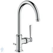 Смеситель Axor Montreux 16517000 для умывальника с донным клапаном, однозахватный, хром