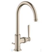 Излив настенный Gessi Inciso 20295.238 для ванны, каскадный, сталь зеркальная