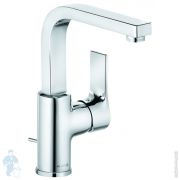 Лейка Bossini Apice B00900.094 140 мм, 1 тип струи, Easy-Clean, цвет: брашированный никель