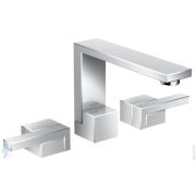 Смеситель для раковины Gessi Inverso Diamantato напольный, внешняя часть, никель браш. 73695.149