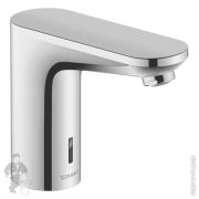 Смеситель для умывальника Duravit Sensor 1 бесконтактный, питание от батарейки 6V, хром SE1090009010