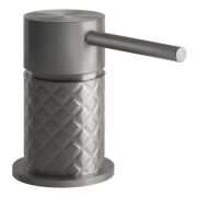 Смеситель Gessi 316 Intreccio 54105.239 для удаленного управления, встр. в столешницу, сталь браш