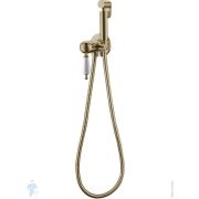 Смеситель Boheme Medici 434 встраиваемый, с гигиеническим душем, однозахватный, бронза