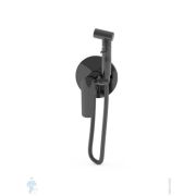 Смеситель с гигиеническим душем ESKO Lagos Gun Metal встраиваемый, однозахватный SMHLGGM