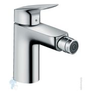 Смеситель Hansgrohe Logis 71200000 для биде однозахватный, фиксированный излив, донный клапан, хром