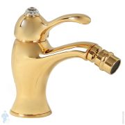 Смеситель для биде Migliore LEM SWAROVSKI однорычажный, золото 18889 (ML.LEM-1923K.DO)