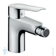 Смеситель Hansgrohe Logis E 71232000 для биде однорычажный, сливной гарнитур, хром