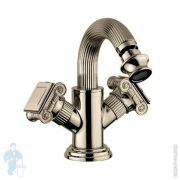 Смеситель CEZARES OLIMP-BS2-02-O для биде, с донным клапаном, бронза/ручки металл