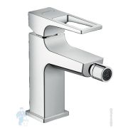 Смеситель Hansgrohe Metropol 74520000 для биде однорычажный с донным клапаном, ручка-петля, хром