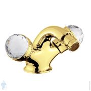 Смеситель для биде Migliore AXO SWAROVSKI двухзахватный, золото ML.AXO-644F.DO