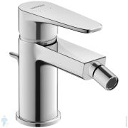 Смеситель Duravit B.1 для биде однозахватный с донным клапаном, излив 127мм, хром B12400001010