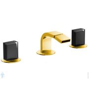 Смеситель Fantini Venezia для биде трехсекционный с донным клапаном, золото 2901N509S