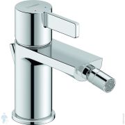 Смеситель для биде Duravit D-Neo DE2400001010 135 мм, однорычажный, донный клапан, цвет: хром