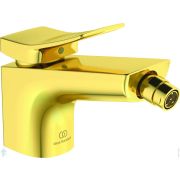 Смеситель для биде Ideal Standard CONCA BC760A2 однозахватный, донный клапан, шлифованное золото