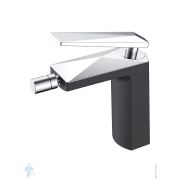 Смеситель Boheme Venturo 376-B для биде, на 1 отверстие, однозахватный, черный+хром