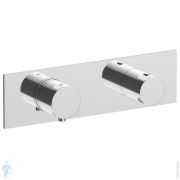 Смеситель для душа Fantini Nostromo 8702G573B термостат, встраиваемый,на 3 потребителя, цвет: хром