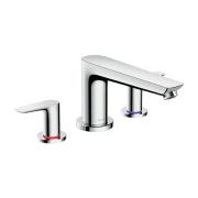 Смеситель Hansgrohe Talis E 71747000 на борт ванны, на 3 отверстия, двухзахватный, хром
