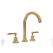 Смеситель для раковины Nicolazzi Mac Kinley 05 2208OS29 двухзахватный, на 3 отв., д/к, бронза браш