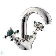 Смеситель для раковины Nicolazzi Le Pietre 2132CR09/RTA на 1 отверстие, камень Rubino Tagliato