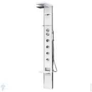 Душевая панель Novellini Cascata 3 223х2085 мм, г/м, смеситель, сиденье, белый CASC3VM-A