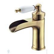 Смеситель для раковины Keuco Plan blue однозахватный, без донного клапана, алюм.finish 53902 170102