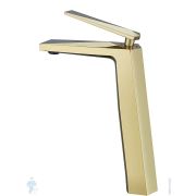 Смеситель Boheme Venturo 382 для раковины, на 1 отверстие, однозахватный, золото