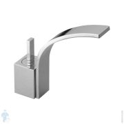Смеситель для раковины CISAL Wave с донным клапаном, хром WA00051221