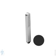 Ручной душ CISAL Lineaviva 1 режим, ABS-пластик, цвет: черный матовый DS01425040