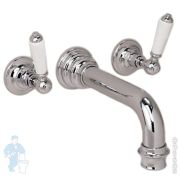 Излив для ванны настенный Devon&Devon Heritage AQ5906CR 228 мм цвет: хром