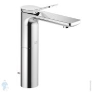 Смеситель для раковины Dornbracht Lisse 33506845-00 высокий, однозахв., с донным клапаном, хром