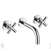 Смеситель для раковины Dornbracht Tara 36707892-00 встраиваемый, внешняя часть, без д/к, хром