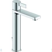 Смеситель для раковины Duravit D-Neo L DE1030001010 270 мм, однорычажный, донный клапан, хром