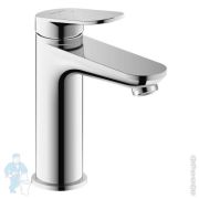 Смеситель для раковины Duravit Wave M однозахватный, низкий излив 111мм, цвет: хром WA1020002010