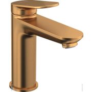 Смеситель для раковины Duravit Wave M однозахватный, низкий излив 111мм, цвет: бронза WA1020002004