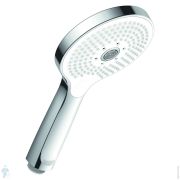 Лейка для душа Duravit UV0650017010 3 режима, расход 14 л/мин., хром/белый