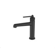 Смеситель для умывальника ESKO Bangkok Black BG26B однозахватный, низкий излив, цвет: черный