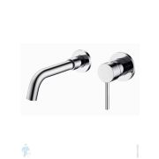 Смеситель для раковины ESKO SM28Chrome встраиваемый, однозахватный, излив 201 мм, хром