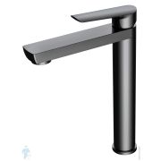 Смеситель для раковины ESKO Lagos Gun Metal LG25GM однозахватный, фиксированный излив, графит