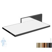 Излив Fantini Venezia каскадный для ванны, левая версия, вылет 14,5 см, покрытие PVD 5042B